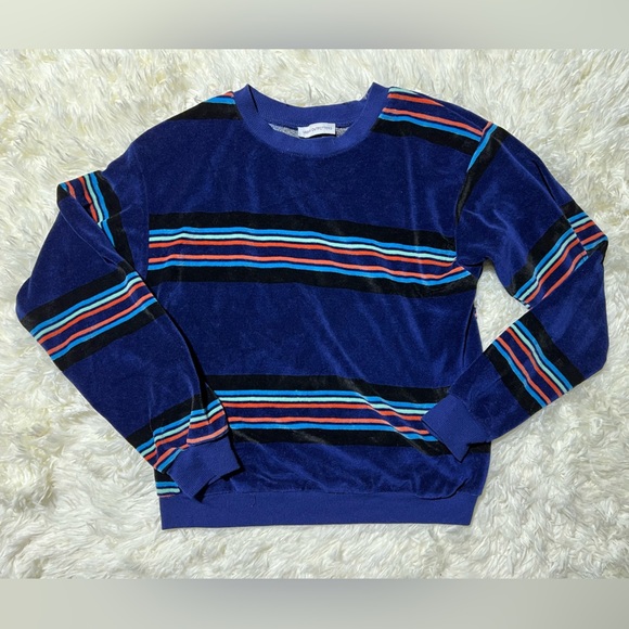Urban Outfitters Vintage Style Striped Sweatshirt - Picture 1 of 8